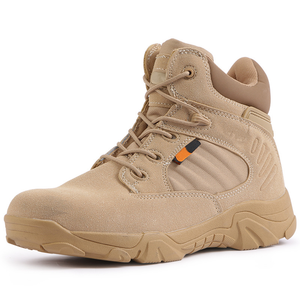 TSB10 36-46 Women Men Unisex <b>HIking</b> training tactical ankle <b>boots</b> hunting <b>Hiking</b> <b>Boots</b> Low-Top Desert <b>Boots</b> in Leather Wholesale - Product Image 6
