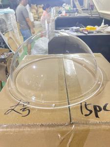 Media Esfera <span class=keywords><strong>Transparente</strong></span> de Acrílico, Media <span class=keywords><strong>Bola</strong></span> de <span class=keywords><strong>Plástico</strong></span> <span class=keywords><strong>Transparente</strong></span>, Cubierta de Media Cúpula para Exhibición de Productos y Manualidades - Product Image 6