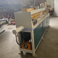 Machine à jointurer et à tailler les bords de bois semi-automatique pour l'assemblage des joints de doigts de meubles - Machines à travailler le bois