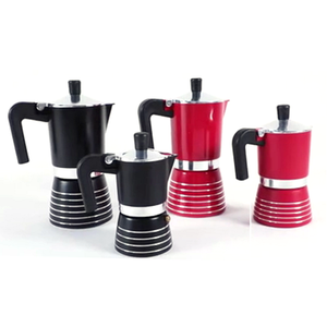 Cafetière Moka <span class=keywords><strong>italienne</strong></span> classique, machine à expresso pour cuisinière, cafetière Moka en acier inoxydable pour une infusion riche et corsée, café turc - Product Image 6