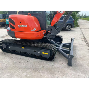 รถขุดตีนตะขาบญี่ปุ่นแท้ รุ่น Kx163 สภาพดีเยี่ยม รถขุดขนาดเล็ก <span class=keywords><strong>Kubota</strong></span> มือสอง 6 ตัน 5 ตัน สำหรับงานสวน - Product Image 4