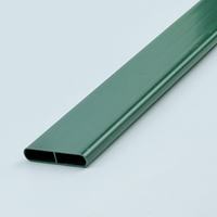 Clôture à maillons de chaîne avec lames d'intimité et verrouillage inférieur, en PVC durable, modélisation 3D, vente directe usine