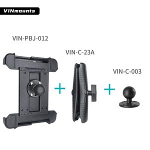 แท่นยึดแท็บเล็ตแบบติดตั้งบนรถยนต์สำหรับงานหนัก AMPS รุ่น FZ-G2 & FZ-A3, Getac UX10 + อื่นๆ, ใช้ได้กับรถบรรทุก, โต๊ะทำงาน, รถยนต์, คลังสินค้า - Product Image 4