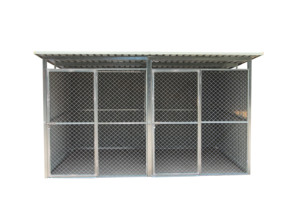 8.86m2 ağır kaynaklı köpek kulübesi ile sağlıklı ve mutlu yaşam ortamı - Product Image 3