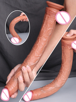 Dildo réaliste profond, sans boules, énorme, gros, épais, géant, petit gland, ventouse puissante, souple, flexible, jouet sexuel pour femmes, hommes, gays