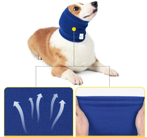 Nouveauté 2025 : Cache-oreilles anti-bruit pour le bain, protection auditive pour le soulagement de l'anxiété, chauffe-cou et oreilles apaisant, manchons de protection silencieux pour chiens - Product Image 5