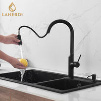 SUS304 acier inoxydable tirer robinet de cuisine noyau en céramique mitigeur chaud froid Rotation brossé eau grue robinet pour chambre évier salle de sport
