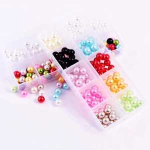 Oleeya Mixed Portable Pearl ABS Beads Beading Machine Round Imitation Set for <b>Clothes</b> Crafts Handwork DIY <b>Handmade</b> Jewelry - Product Image 5