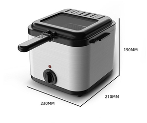 <span class=keywords><strong>Friteuse</strong></span> à huile profonde 1.5L-10L Éléments à <span class=keywords><strong>induction</strong></span> Corn Dog & Tempura Pot Filter Machine Capacité de plusieurs litres - Product Image 2