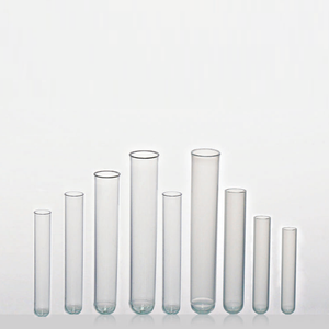 Laboratuvar için jantlı yuvarlak alt şeffaf Ps veya Pp plastik cam <span class=keywords><strong>Test</strong></span> tüpü - Product Image 2