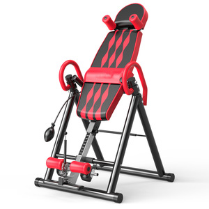 Mesa de Inversión Plegable de Acero Inoxidable RS de Alta Resistencia, Compacta, Antideslizante, con Altura Ajustable, para Estiramiento de Espalda, <span class=keywords><strong>Gimnasio</strong></span> en Casa - Product Image 6