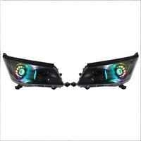 Pour Toyota HiAce Série 300, Phare Laser 12V, Kit de Rénovation, Feux de Jour LED Noirs, Double Faisceau, Compatible OE 81130
