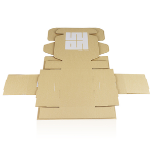 Tùy Biến Bán Buôn Sóng Máy Bay Hộp Giấy Kraft Hộp Nâu Trọng Lượng Nhẹ Vận Chuyển Máy Bay Hộp Cho Quần Áo Mỹ Phẩm - Product Image 2