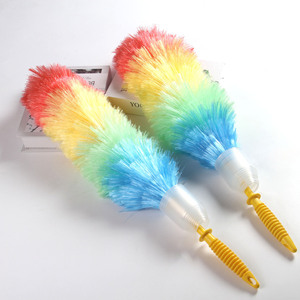 Plumeau flexible à neuf sections en filament PP coloré, outil de nettoyage domestique - Product Image 3