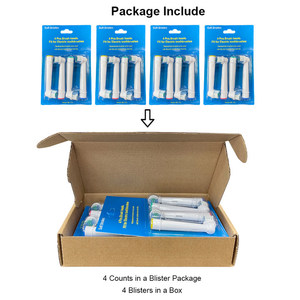 Têtes de brosse à dents compatibles avec Oral-B, best-seller, pour brosses à dents électriques rotatives, soins bucco-dentaires - Product Image 3