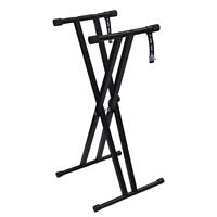 Wholesale Musical Instrument Portable Double X Bracket Adjustable Piano Music Keyboard Stand