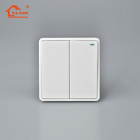 Prise murale électrique universelle KLASS avec ports USB, simple ou double, 13A, norme britannique, certifiée CE