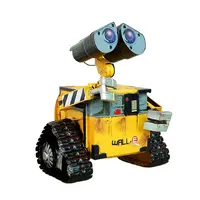 Créatif En Métal Antique Fait à la Main Vintage Modèle Robot WALL-E Jouets Tirelire Artisanat Mariage Chambre Décoration Ornements