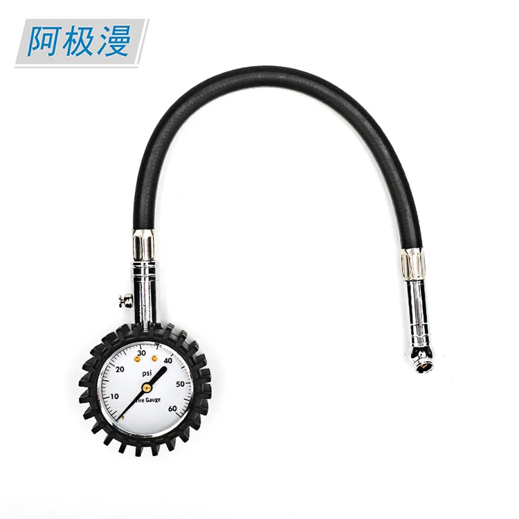 Wholesale Heavy Duty Manual Psi Tire air Pressure Gauge for Bike Motorbike and Car