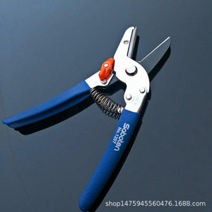 กรรไกรตัดแต่งกิ่งโซโบเทน 1257 สแตนเลสสตีล หัวตรง ดีไซน์แบบผีเสื้อ สำหรับกิ่งหนา ตัดแต่งผลไม้และดอกไม้ - Product Image 1