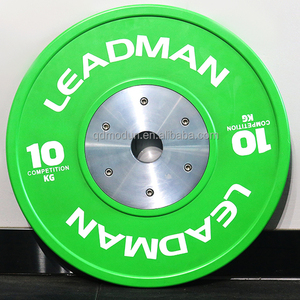 Dischi in Gomma Colorati Personalizzati con Logo, Pesi da Competizione Standard IWF in KG e LB, Dischi per Palestra - Product Image 2