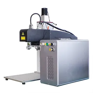 Feeltek F10 100W 3D-Faserlaserbeschriftungsmaschine Rayfine Marke Dynamic Focus 3D 100W Gravur maschine für Tumbler