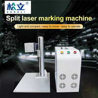 Machine de marquage laser à fibre portable Songli Orange à prix réduit, imprimante 3D 10W 20W 30W 50W