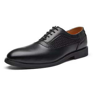 Chaussures habillées pour hommes en cuir fermé, de qualité supérieure, luxueuses, à trois articulations, fabriquées à la main, Goodyear, décontractées, formelles, EVERGREEN - Product Image 5