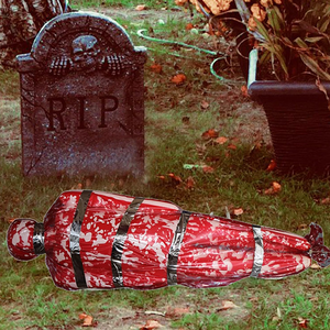 Decorazione di Halloween, cadavere gonfiabile, accessorio horror, <span class=keywords><strong>ornamento</strong></span> da esterno, decorazione sospesa per casa infestata, stanza di fuga, allestimento scenografico. - Product Image 3