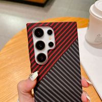 Étui de protection contre les chutes de qualité supérieure imprimé en fibre de carbone pour Samsung S24 Ultra pour Samsung Note 20 Ultra étui de téléphone