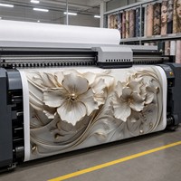 Papier peint mural 3D personnalisé en relief floral, toile huilée, art sculptural de pivoine à bord doré pour salon