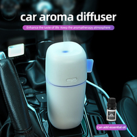 Intelligenter Kleiner Tragbarer Duft-Ultraschall-Luftbefeuchter aus Kunststoff für Hotel, Zuhause und Auto, Aromatherapie Ätherisches Öl USB Aroma-Diffusor