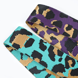 Ruban Jacquard Léopard Meetee RD915 50mm en Polyester Durable pour Sangles de Sac, Ceintures, Colliers pour Animaux, Accessoires de Couture - Product Image 5