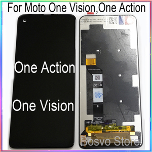 หน้าจอ LCD สำหรับ Motorola <span class=keywords><strong>Moto</strong></span> <span class=keywords><strong>One</strong></span> Vision,พร้อมชุดประกอบดิจิไทเซอร์ระบบสัมผัสสำหรับการทำงานของ <span class=keywords><strong>Moto</strong></span> <span class=keywords><strong>One</strong></span> - Product Image 1