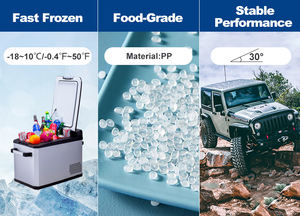 Réfrigérateurs de voiture 42L à faible bruit Congélateur de <span class=keywords><strong>camion</strong></span> 12 volts 24 volts Petit réfrigérateur portable avec poignée solide - Product Image 4