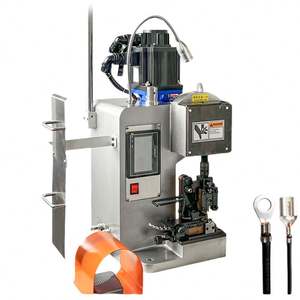 Máquina crimpadora de terminales de cable eléctrico esmaltado semiautomática con servomotor silencioso / crimpadora de cables - Product Image 5