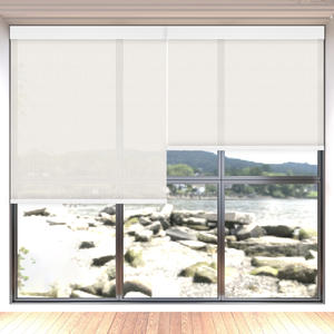 Persianas Enrollables Motorizadas Opacas Inteligentes con Control Remoto <span class=keywords><strong>Google</strong></span>, Impermeables, Protección UV, Componentes para una Fácil Instalación - Product Image 4