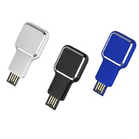 Flashdisk USB 2.0 Plastik Baru High-Speed Class A Chip 4GB/8GB/16GB Custom Light up Bersertifikasi CE/RoHS Grosir Hadiah