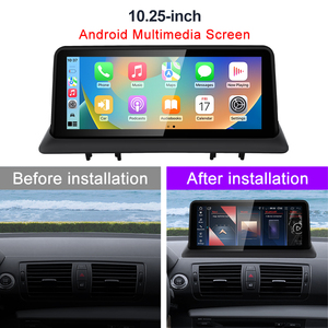 HFMidia Qualcomm Snapdragon 665 8 cœurs 8 Go 128 Go Android 16 AUTO Bluetooth pour BMW Série 1 E81 E82 E87 E88 Multimédia Voiture Vidéo - Product Image 3