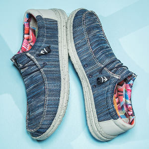 World-win-zapatos de lona para hombre, alpargatas de tela sin cordones, mocasines, 2022 - Product Image 4