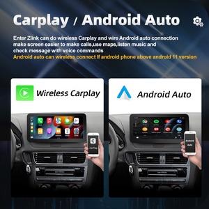 8 Core Wireless Carplay WIFI SIM BT Navigation GPS Radio tactile voiture Android écran pour Audi Q5 2009-2016 - Product Image 3