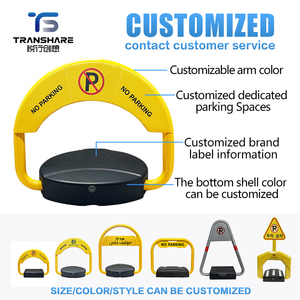 حواجز كتلة موقف السيارات الأوتوماتيكية سميكة-مانع وقوف السيارات بدون حاجز - Product Image 3