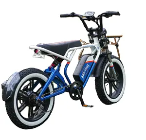 2023 ไขมันยาง 48V 20 นิ้วไขมันยาง Mountain eBikeสําหรับใช้ในเมืองLadyไฟฟ้าจักรยานขายส่ง 500W eBike