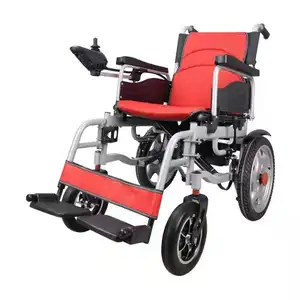 Vật tư y tế giá tốt có thể gập lại Xe Lăn Điện cơ giới Xe Lăn Điện Walker rollator cho người cao tuổi