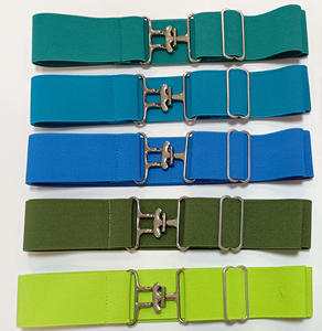 Эластичный ремень для конного спорта, 2 дюйма, 5 см, с прочной пряжкой, индивидуальный логотип, товары для верховой езды для взрослых - Product Image 3