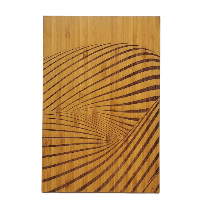 Уникальный бамбуковый лазерный деревенский настенный Декор