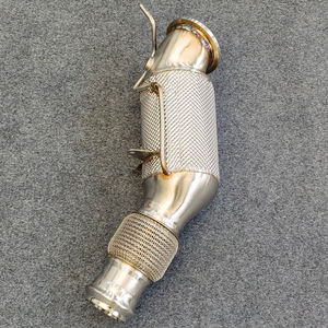 Downpipe de Flujo <span class=keywords><strong>Libre</strong></span> con Catalizador y Protector Térmico OBM Performance para BMW B48/B46 120i, 220i, 230i, 320i, 330e, 330i, 420i, 430i, 630i, 730i - Product Image 4