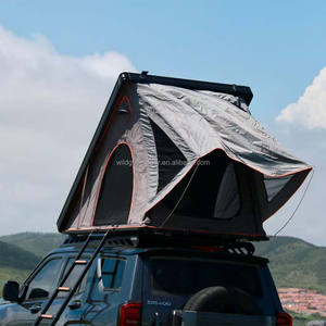 Tente de toit pour voiture pour 5 personnes, ouverture complète, imperméable avec auvent, installation rapide, modèle CRT-004 - Product Image 6