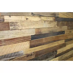 Vente en gros à bas <span class=keywords><strong>prix</strong></span> de panneaux en pin ancien de style rustique Panneaux muraux décoratifs en pin ancien de récupération - Product Image 2