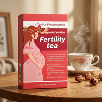 3g * 30 Sachets de Tisane Détoxifiante Fraîche pour la Santé et la Fertilité Féminine, en Vrac, en Boîte